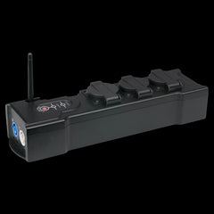 Showgear PowerBOX 3 CRMX Power Strip LumenRadio CRMX Wireless DMX Receiver
