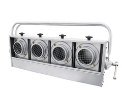 eurolite Audience Blinder 4x PAR-36 Horizontal Argent