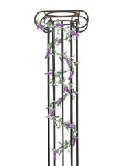 EUROPALMS Flowering Garland, artificial, pink,180cm