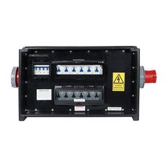 Boîte de distribution PCE MERZ 63A 3PH RCBO avec Pass Thru