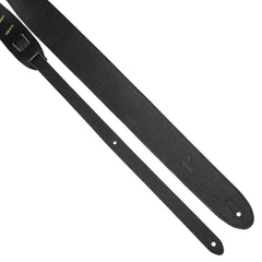 Perri 6552 Deluxe Black Italian Leather Strap W/suede Backing