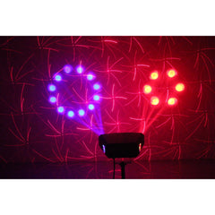 Ibiza Light COMBO-3IN1 COMBINAISON MOONFLOWER-STROBE-LASER Dj Light