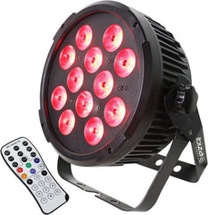 Ibiza Light DMX LED PAR CAN 12X 12W RGBWA-UV 6-IN-1