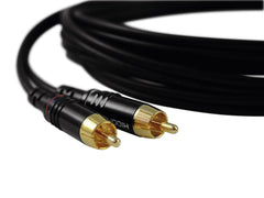Sommer Cable Rca Cable 2X2 0.5M Bk Hicon