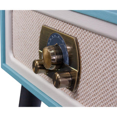 Madison Turntable Record Player Built in Speaker Retro Case on 4 Legs HIFI Sound System