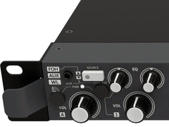 INTUSONIC PAA71+ Microphone Line Mixer Rack Install PA
