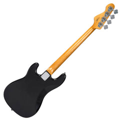 Vintage V4 Bass Guitar - Rocker Black