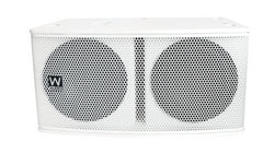 W Audio BMB208S Passive Subwoofer 2 x 8" Installation White 800W