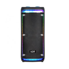 NDR-930 Portable Speaker Bluetooth 100W Battery inc 2 x Microphones Karaoke PA