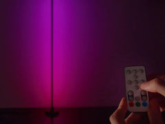 2x Eurolite Smart WiFi Floor Lamp RGB+CCT, control via app, Alexa & Google Home