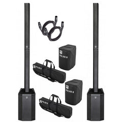 2x HK Audio Polar 8 Säulenlautsprecher inkl. Tragetaschen
