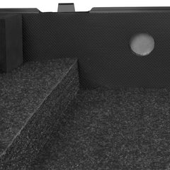 UDG FlightCase Set Pioneer PLX-CRSS12 & 10"/12" Mixer Blk Plus (Laptop & Wheels)