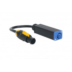 ADJ Powercon TRUE1 Stromkabeladapter Blau mit Neutrik-Anschluss