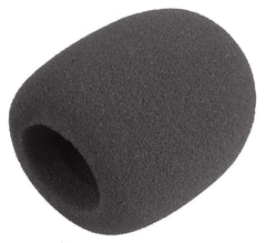 Pulse Microphone Windshield Black, Pack of 5 - MWS-BK-5PK