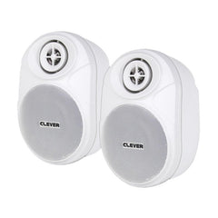 Clever Acoustics BGS 20T Haut-parleurs blancs 100 V (paire)