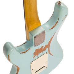 Vintage V6 Hss Icon - Aged Gloss Relic - Laguna Blue