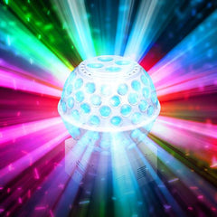 Lampe boule à facettes LED NovoPro GoboSphere