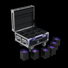 Chauvet DJ Freedom Flex H9 IP X6 Battery Uplighter inc Charging Case