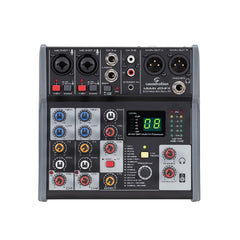 Soundsation MIOMIX 204FX 6-Kanal-Audiomischer Digital FX