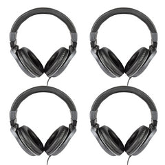 4x AVLINK Comfort Headphones with In-Line Volume Control