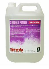 Simply Sound &amp; Lighting Liquide de fumée/brouillard de haute qualité 5 litres