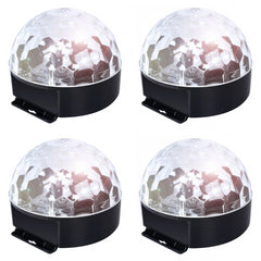 4x Kam Moonglow LED Light Effect Disco Party Lighting