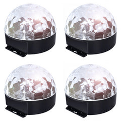 4x Kam Moonglow LED Light Effect Disco Party Lighting