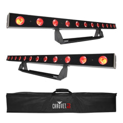 2x Chauvet DJ Colorband Pix USB 1M LED Bar inc. Carry Bag (NOT IN ORIG BOX) *B-Stock