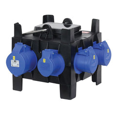 Boîte de distribution PCE IMST 32 A, entrée 240 V, 4 x 16 A + 1 x sortie 32 A (9030182)