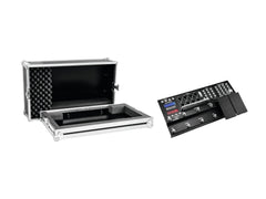 Eurolite DMX Move Bigfoot DMX Contrôleur de pied Bande de contrôleur d'éclairage + Flightcase