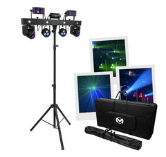 Mac Mah Moving-FX Bar LED Lighting System Moving Head with carry bag