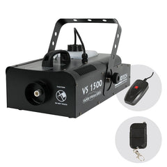 Fogtec VS1500 Nebelmaschine DMX 1500 W inkl. kabelloser und kabelgebundener Fernbedienung