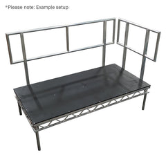 Global Truss GT Tour Deck 1m Handrail