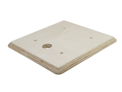 Alutruss Wooden Panel 490X490X30Mm Cable Bushing