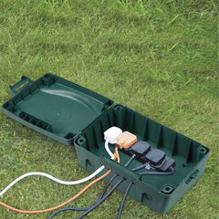 Masterplug IP54 Weatherproof Box, Green (WBXG)