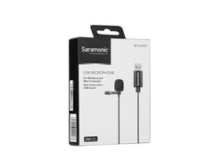 Saramonic SR ULM10 USB-Lavalier-Mikrofon für PC und MAC, 2 m