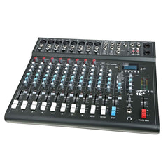 Studiomaster Club XS 12 + Compact Mixer Bluetooth USB Mixing Console Studio Karaoke