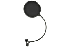 Écran anti-pop citronic pour microphone avec pince standard