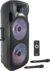 Système audio portable Ibiza Sound 2x 15" 1000W