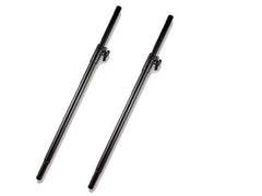 2x poteaux de haut-parleur réglables robustes (35 mm)