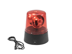 Eurolite Led Mini Balise de Police Rouge Usb/Batterie