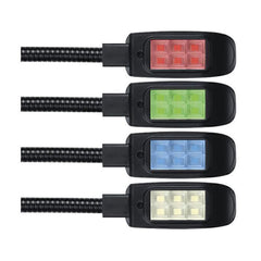 Showgear GooseLight XLR, RGBW 45cm, 3pin straight, dimmable