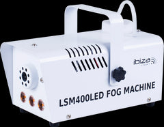 Ibiza Light 400W MINI FOG MACHINE WITH WHITE LEDS