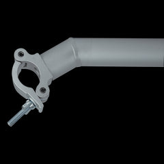 Showgear Angled Boom Arm Coupler MKII 1000mm Brushed Silver 50kg SWL
