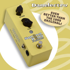 Danelectro Spring King Junior Reverb Pedal – Real Spring Tank, Pedalboard Friendly
