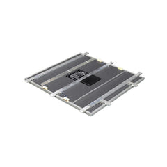 Panneau de piste de danse LEDJ blanc RVB étoilé 2 pieds x 2 pieds (3 côtés)