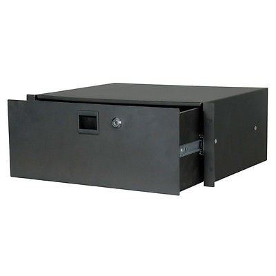 19 Inch Rack Drawer - 4U Lockable Flightcase Studio – Simply Sound and ...