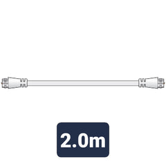 AV:Link Coaxial F-type plug to plug lead 2.0m