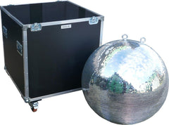 Swanflight 100 cm boule à facettes Flightcase boule à facettes 1 M 40"