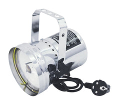 Eurolite T-36 Pinspot With Plug, Silver